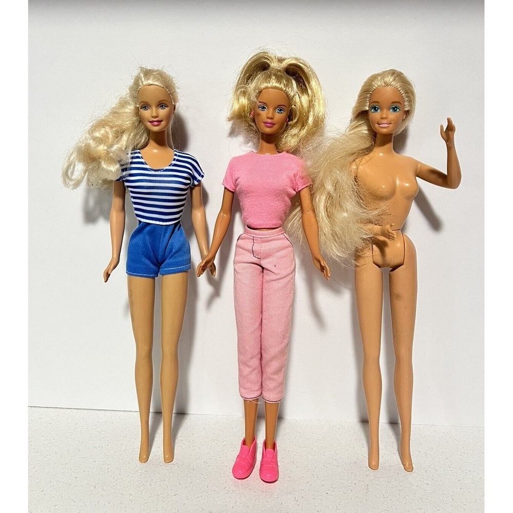 Barbie Dolls Lot of 3 Mattel 1993/66 Very Good Condition Gift Rare Collectiable - Picture 6 of 10